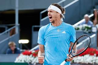 Zverev se impone a Blockx y disputará ante Sinner su cuarta final en Madrid