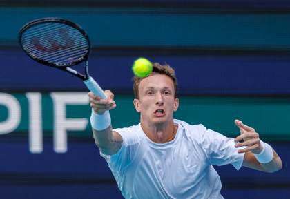 Lehecka es demasiado para Landaluce y lo elimina en cuartos del Miami Open