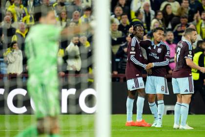 6-0. El Aston Villa demuestra su pegada