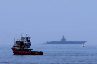 Portaaviones nuclear Nimitz llega a Panamá por ejercicio multinacional 'Mares del Sur'