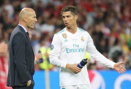 Zidane, sobre Cristiano Ronaldo: "Me hizo ganar cosas increíbles, me quito el sombrero"