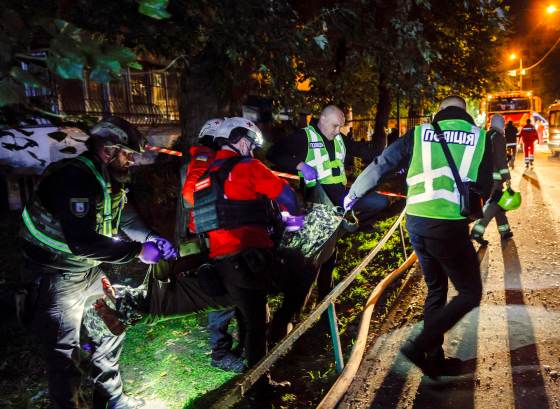 Cuatro muertos en los ataques rusos de este miércoles a la capital de Ucrania