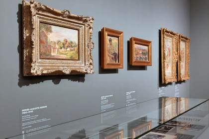 Roban dos obras del museo Renoir de Cagnes-sur-Mer, en el sureste de Francia