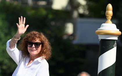 Susan Sarandon denuncia en Venecia su exclusión de proyectos por sus críticas a Israel