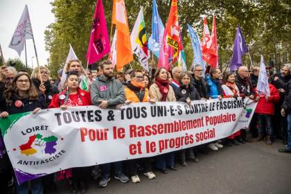 Orleans contra el "fascismo": "Le Pen es una ladrona, es candidata y debería ir a prisión"