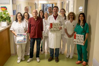 Antonio Arias agradece a la sanidad pública girar con Omega tras quitarle un tumor renal