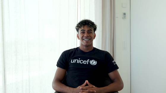 Unicef nombra a Lamine Yamal Embajador de Buena Voluntad