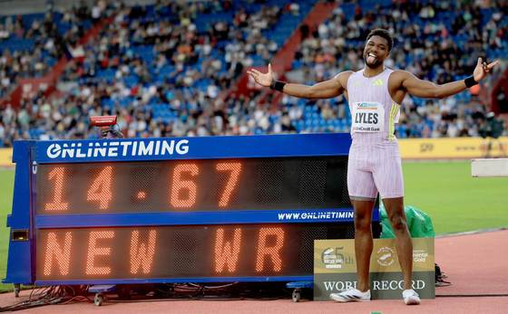 Noah Lyles ya tiene su récord del mundo
