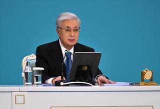 Tokáyev llama a votar masivamente en el referéndum constitucional de Kazajistán