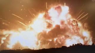 Un cohete de Blue Origin explota en Florida durante una prueba previa a su lanzamiento