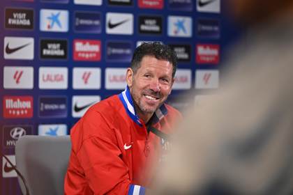 Simeone: “No iremos a buscar otro Griezmann, porque no habrá otro igual a él”