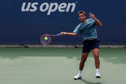 Daniel Mérida gana en su debut en el Abierto de Estados Unidos