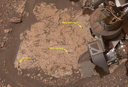 El vehículo Curiosity de la NASA detecta en Marte compuestos químicos compatibles con la vida