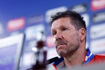 Simeone: “Víctimas no somos de nada, no hay otra que pensar en seguir adelante”