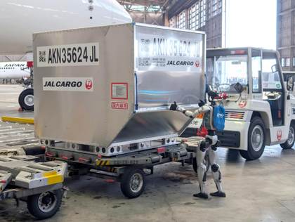 Japan Airlines utilizará robots humanoides en tareas de carga y descarga de aeropuertos