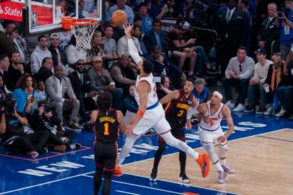 113-102. Los Knicks se estrenan en los 'playoffs' con paso firme