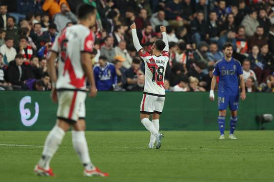 3-0. De Frutos impulsa al Rayo y deja en situación crítica al Oviedo