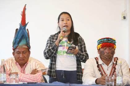 Indígenas amazónicos plantean fortalecer el autogobierno y la protección a sus territorios