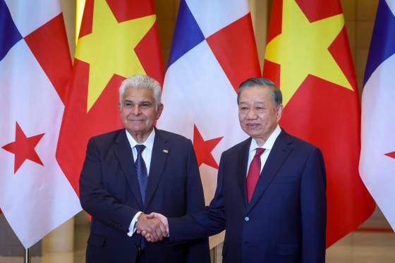 Vietnam y Panamá acuerdan colaborar en transporte marítimo en la visita de Mulino