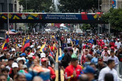 Sindicalistas venezolanos exigen la restitución de derechos laborales y mejora de ingresos