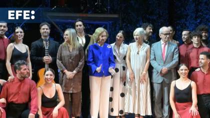 La reina Sofía preside la gala benéfica flamenca del Festival de Música y Danza de Granada