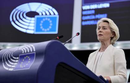 Von der Leyen lamenta la división de la UE sobre Oriente Medio, que "duele" a los europeos