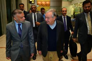 Guterres llega a Pakistán con la mediación entre EE. UU. e Irán en la agenda