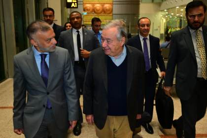 Guterres llega a Pakistán con la mediación entre EE. UU. e Irán en la agenda