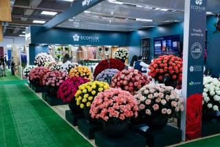 Ecuador exhibe su producción de flores ante 2.500 visitantes en la mayor feria del país