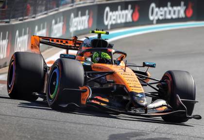 Norris: "Fue un buen sprint y ha sido bonito subir de nuevo a lo alto de un podio"