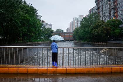 Cerca de 10.000 evacuados en el centro de China por lluvias torrenciales