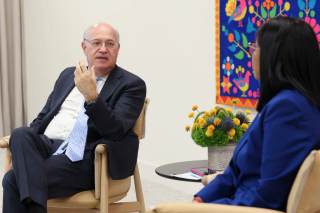 Delcy Rodríguez se reúne con autoridades del BM, FMI y BID al margen de Asamblea de la ONU