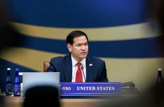 Marco Rubio urge a los países del G20 a cooperar ante "un momento crítico" para el mundo