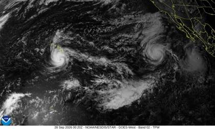 Huracán Nolo se encamina hacia Háwai con potenciales lluvias catastróficas
