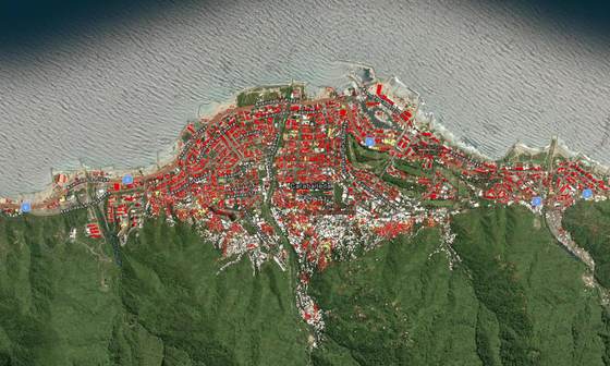 Unos 59.000 edificios afectados por el seísmo, según una primera evaluacion de la NASA