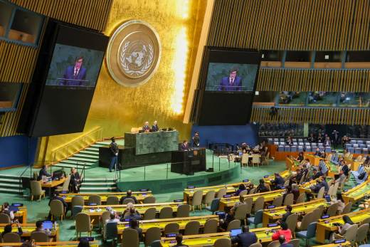Milei promete ante la ONU poca regulación y beneficios fiscales para empresas de IA