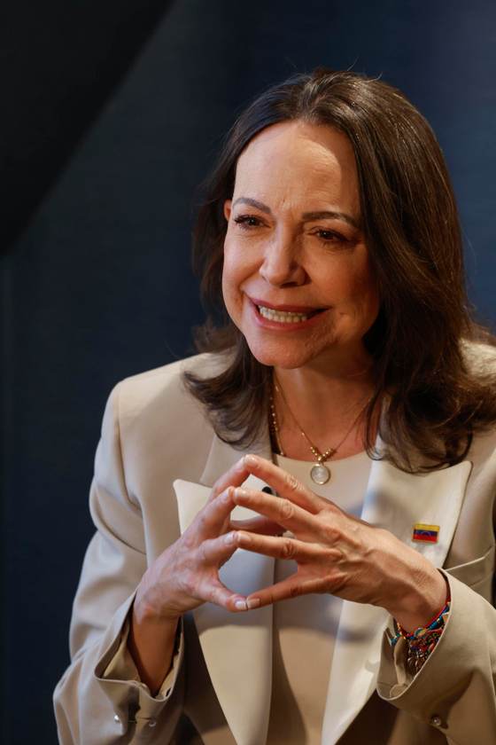 Corina Machado lamenta que España no haya asumido el liderazgo en la causa venezolana