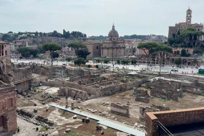 Roma reforma la vía de los Foros Imperiales: terrazas panorámicas y menos tráfico en 2027