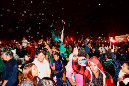 Al menos 17 heridos por un atropello en el festejo mundialista en Los Cabos, México