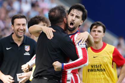 0-1. Baena da tres puntos al Atlético al batir sobre la bocina al Espanyol