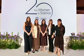 La alianza L'Oréal y Unesco cumple 20 años y premia a cinco jóvenes investigadoras