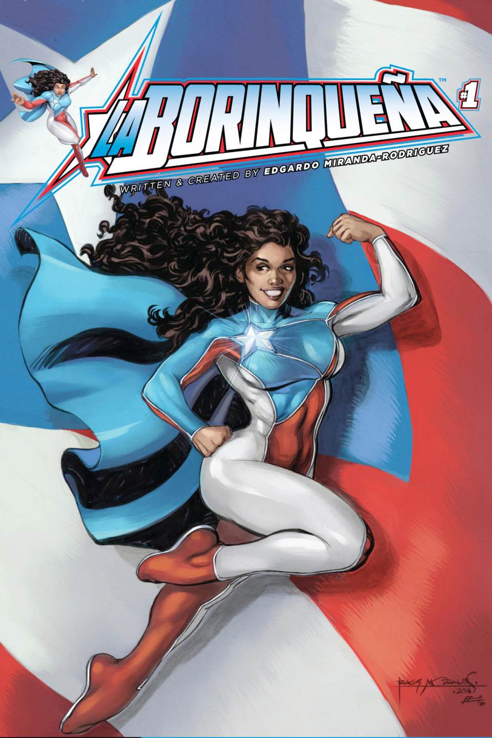 'La Borinqueña' celebra diez años con nuevas portadas para la reedición de su primer cómic