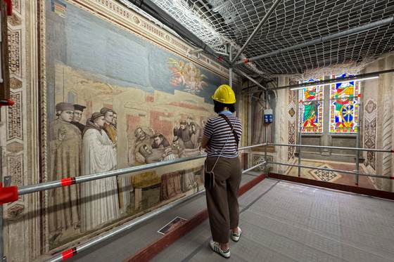 Florencia une los fragmentos de Giotto para leer su obra como un "relato único"