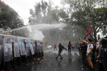 Amnistía Internacional exige localizar a manifestantes detenidos tras protesta en México