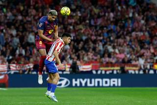 Araujo, la única noticia positiva en la enfermería del Barça