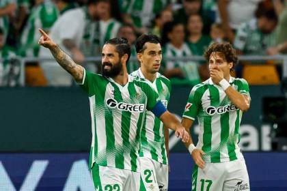 5-2. El Betis sigue intratable en La Cartuja