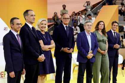 El primer debate de siete aspirantes al Elíseo expone profundas diferencias económicas