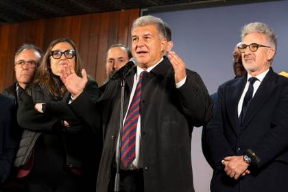 Laporta: "El Madrid, cuando está en dificultades, tiene ayudas arbitrales"